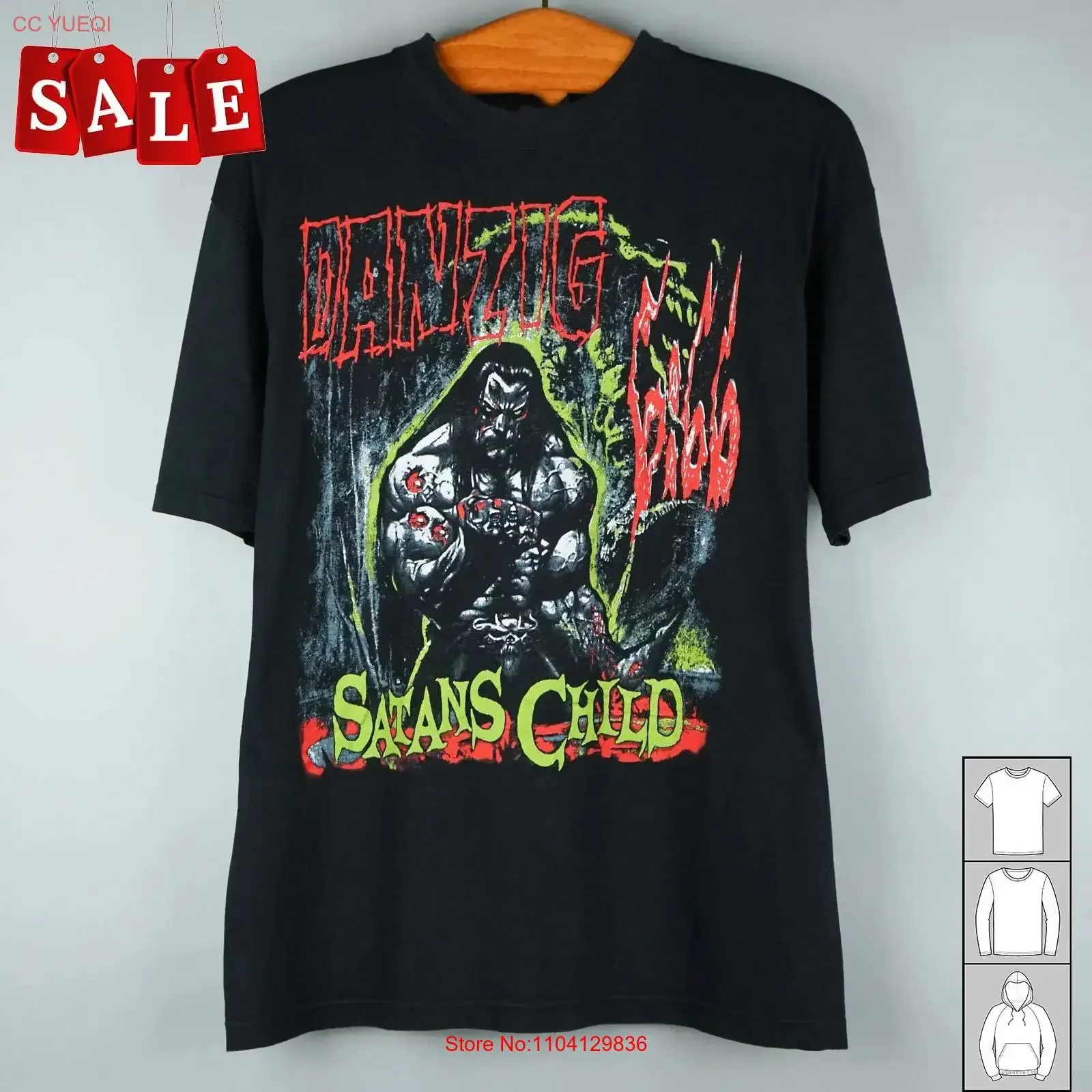 Новая популярная футболка Danzig Band Member Black S 235XL NH103, винтажная, в стиле streetwear, для повседневной носки, универсальная.