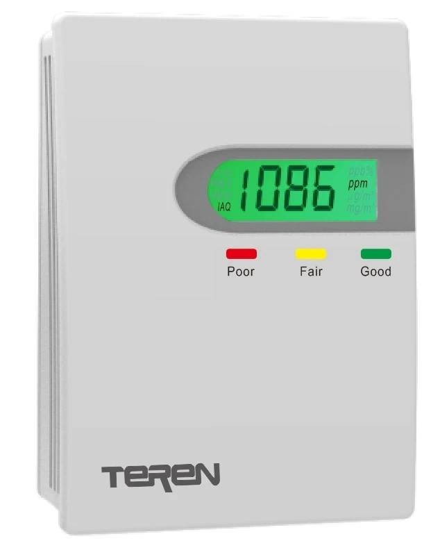 Controller per cOV e formaldeide (ch2o) a basso consumo energetico per la qualità dell'aria interna e condotto