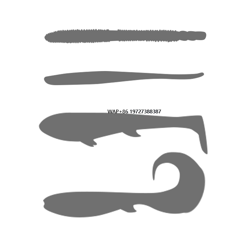 OEM Weichplastik Köder Handgießen Form benutzerdefinierte Blei Jig Kopf Form Zink Kopf Jig