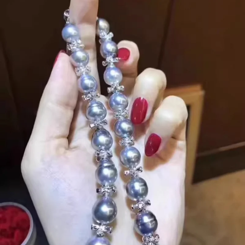 5pcs Copper Gold-plated DIY Jewelry Bead Accessorie Seiko Gear Spacer Through Hole Women's Handmade Pearl Necklace Bracelet Bead