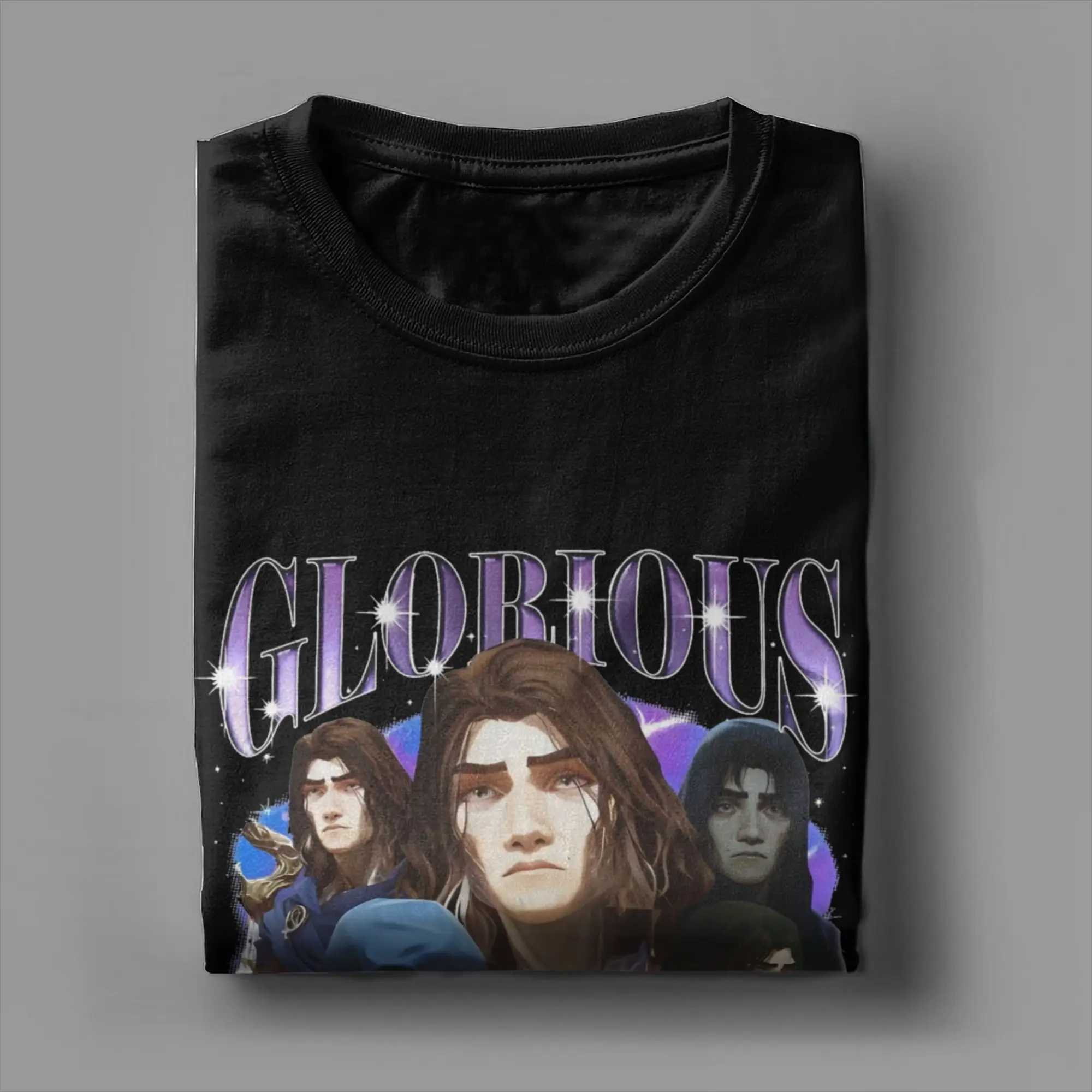 Viktor Arcane Printed T Shirt Men Women  Cotton  Tee Shirt Clothes image 3