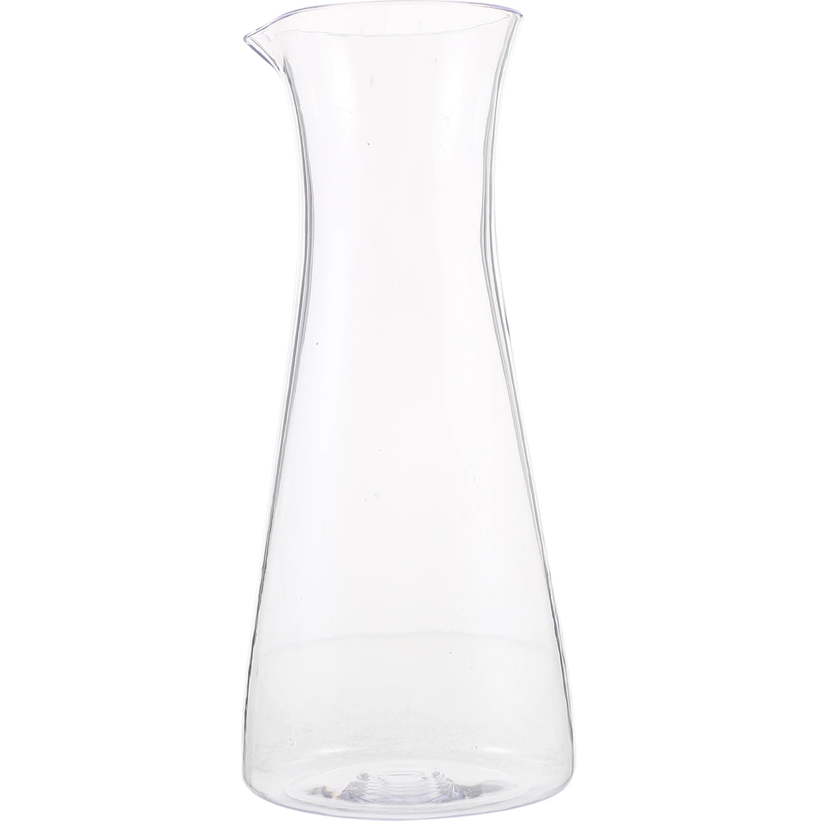 

Acrylic 550ml Clear Mini Decanter for Family Gatherings Serving Carafe Party Serving Juice Tea Milk Kitchen Bar