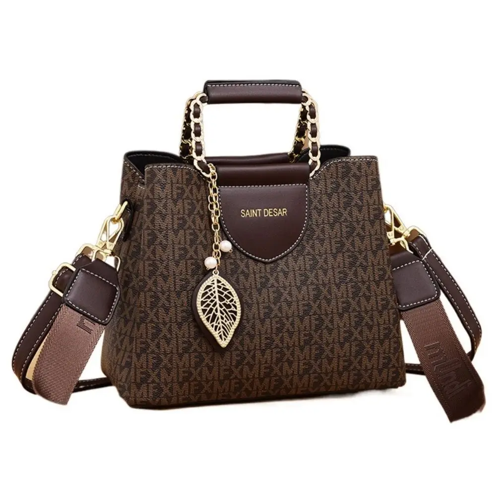 

Fashion PU Handbag Large Capacity Printing Messenger Bag Crossbody Bag Fashion