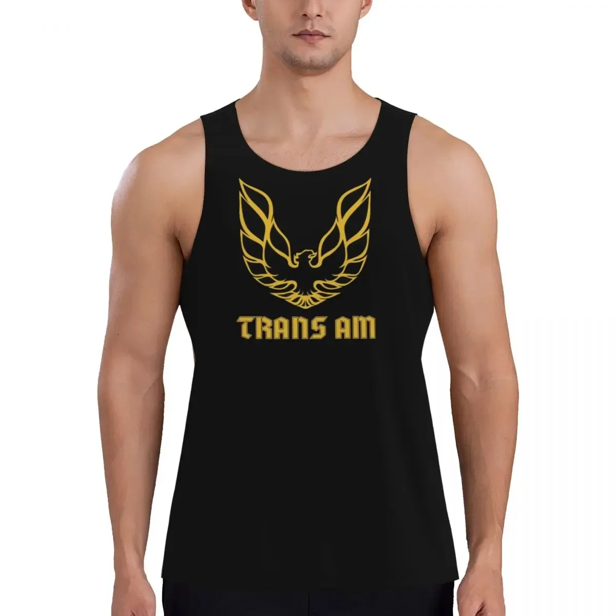 Quick Dry Trans Am Firebird Bandit Golden Gym Tank Muscle Sleeveless Shirt Bodybuilding Breathable Vest