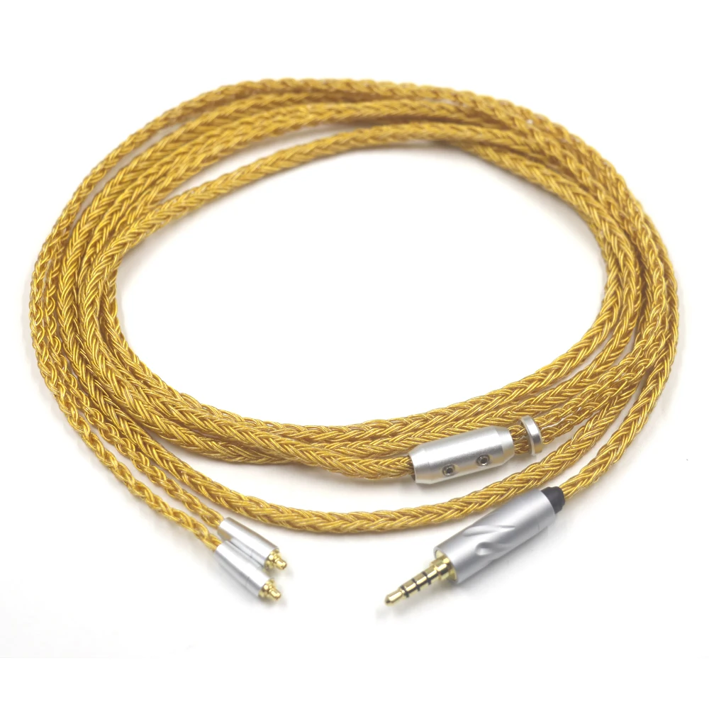 16 Core 24k Gold Plated Earphone XLR/3.5/4.4mm Balance Cable For AKG N5005 N30 N40  Headphone