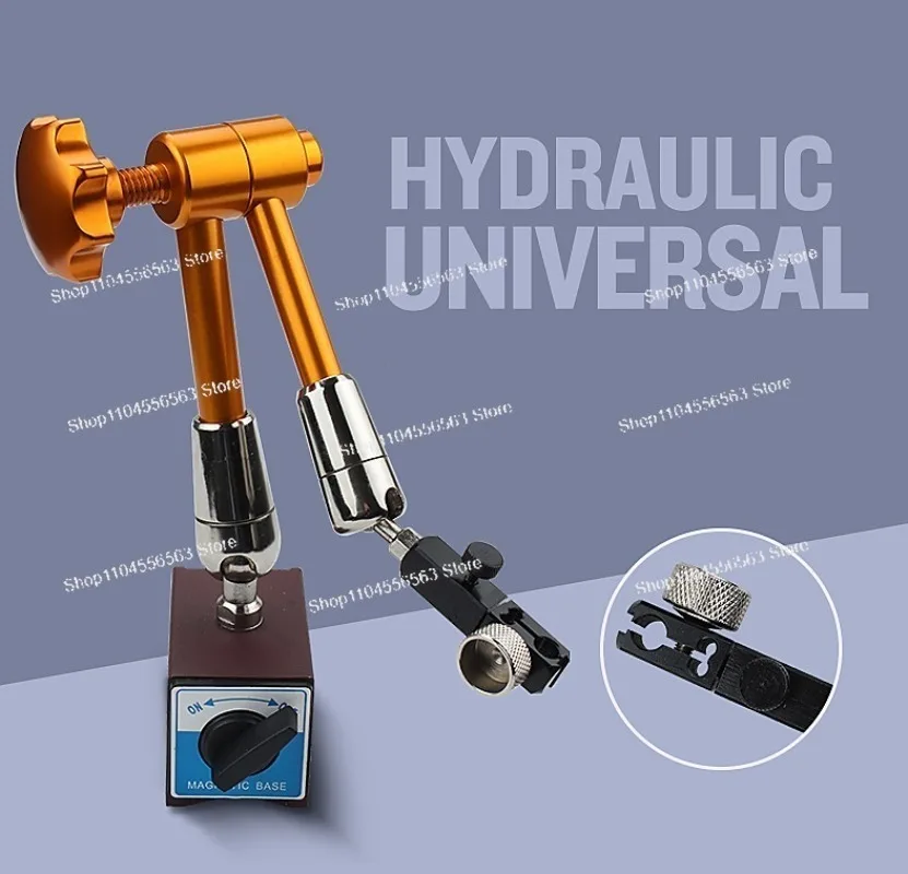 380mm Hydraulic Universal Magnetic Base Stand for Dial Indicators & Small Gauges