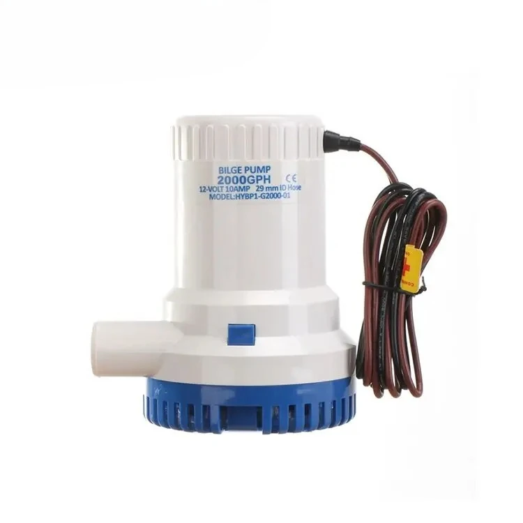 STARFLO 2000GPH 6M 24 Volt Industry Customized Submersible Water Boat Motor Pump Marine Non Auto Prices Bilge Bilge Pump