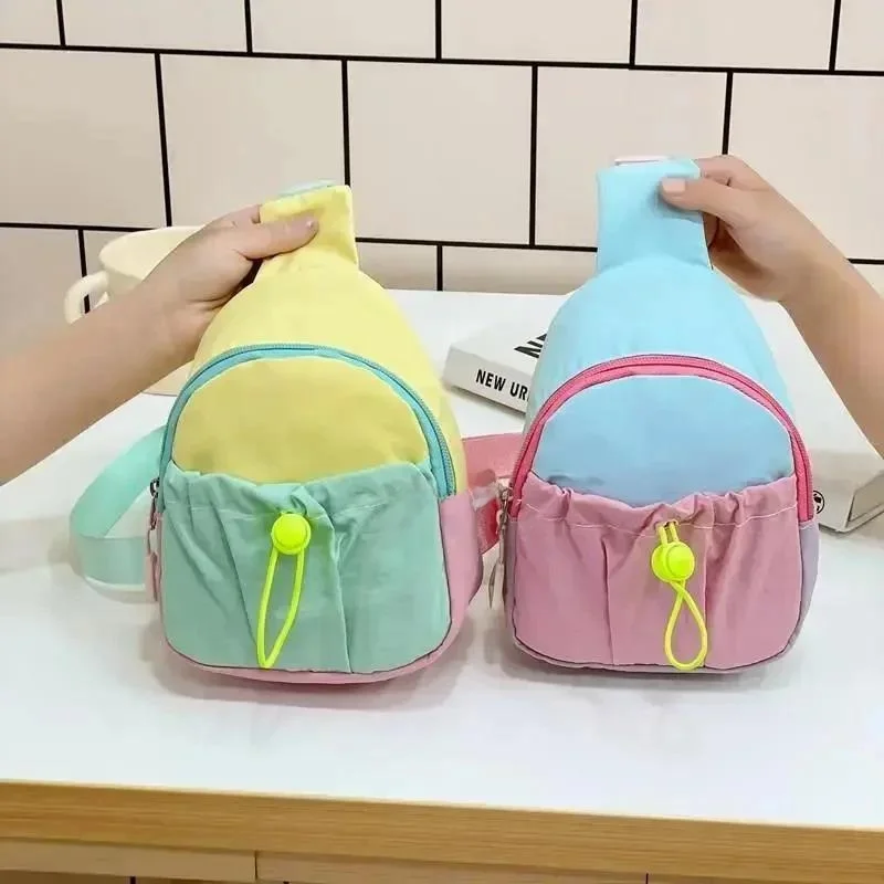 bolsa-transversal-de-nylon-color-block-dopamine-summer-candy-bolsa-de-peito-para-ciclismo-e-fitness-unissex-formato-quadra