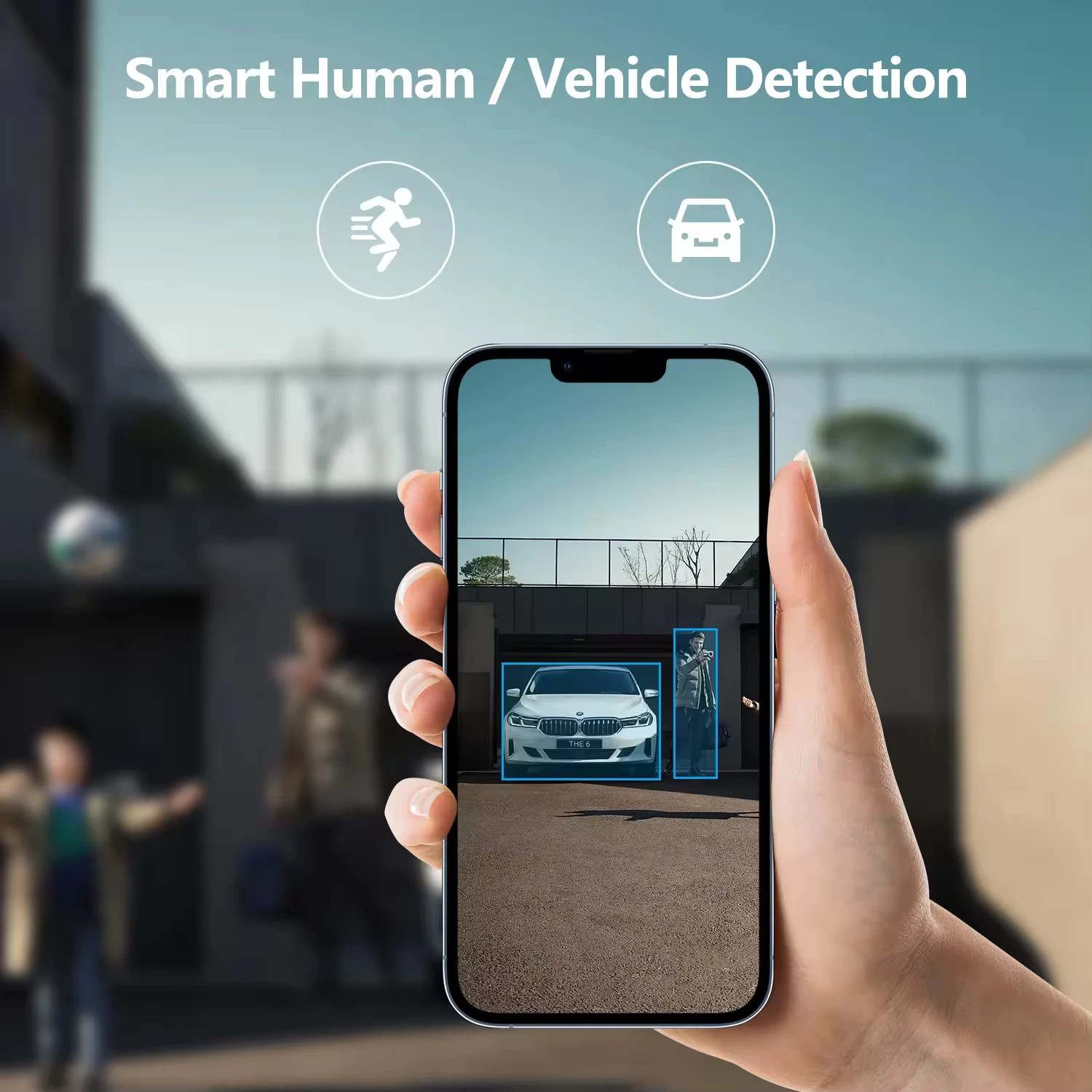 Anpviz OEM DS-2CD2143G2-IU 4MP Dome POE Camera Human Vehicle Detection Built in Mic Night Vision IP67 Waterproof SD Card Slot