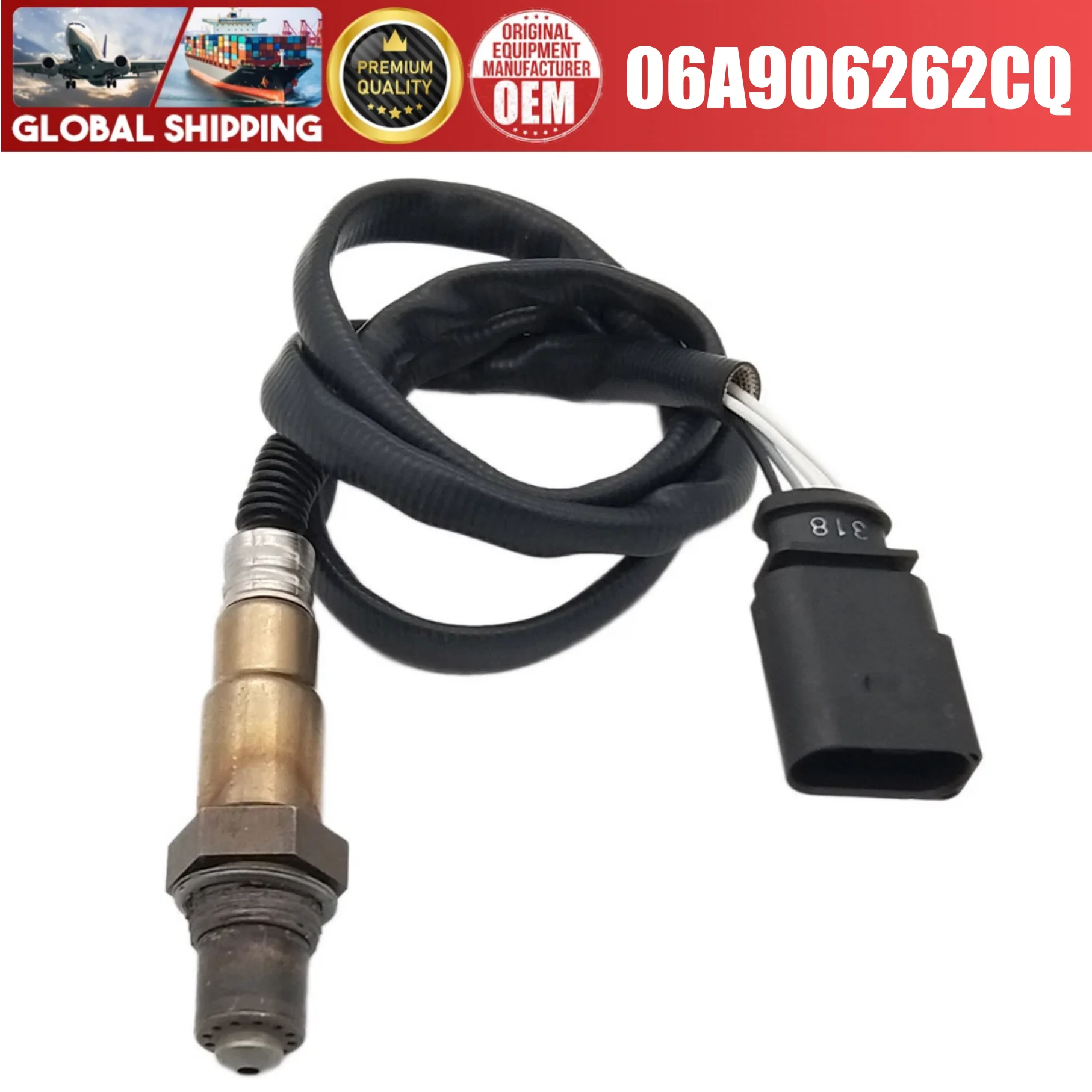 06A906262CQ rear Oxygen Sensor fit for VW Sagitar Touran Golf 1.4T 1.8T 2.0T