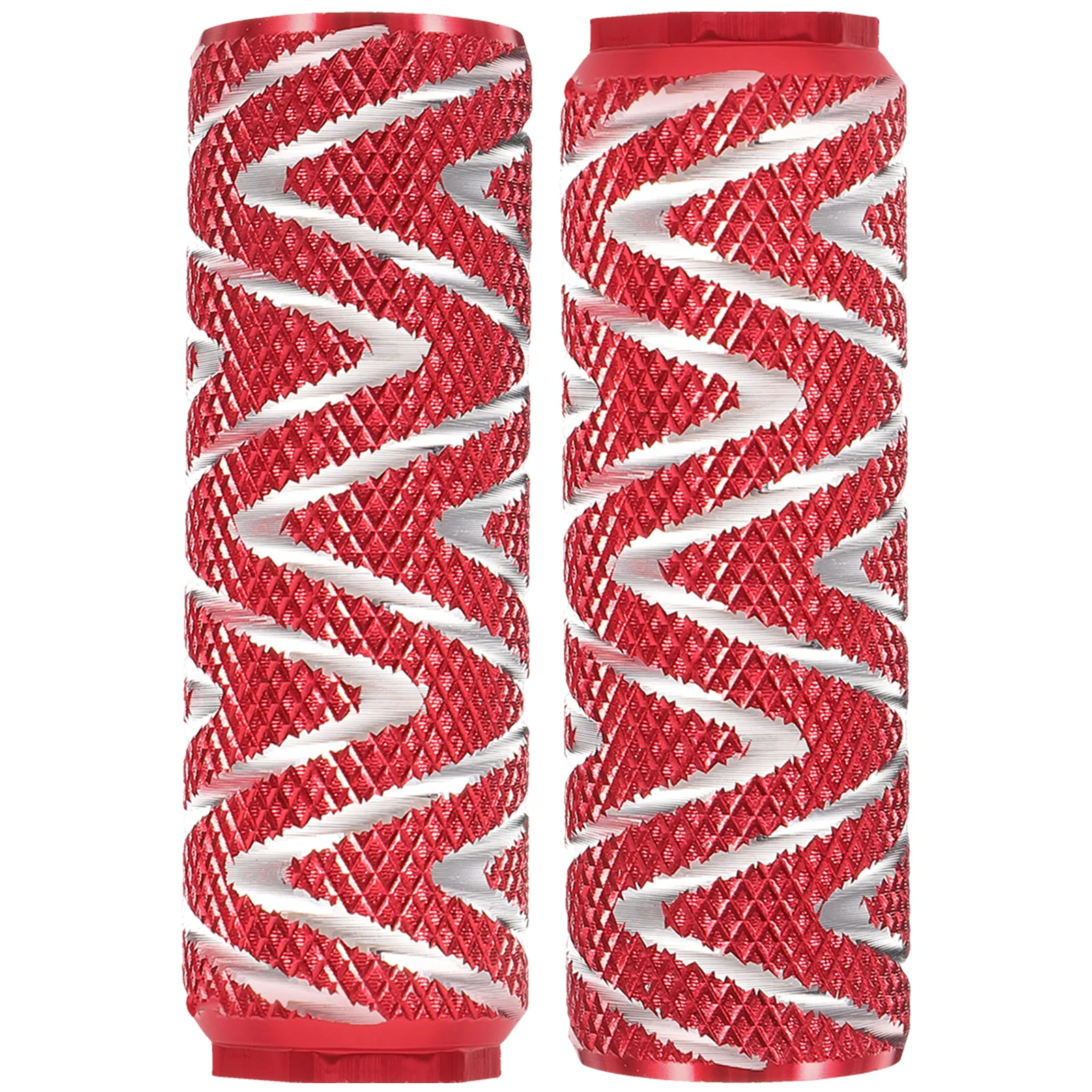 

Rear Seat Pedal for Mountain Bike Pegs Small Hole Red Short Design Aluminum Alloy Wear-resistant Sturdy Cycling Accessory