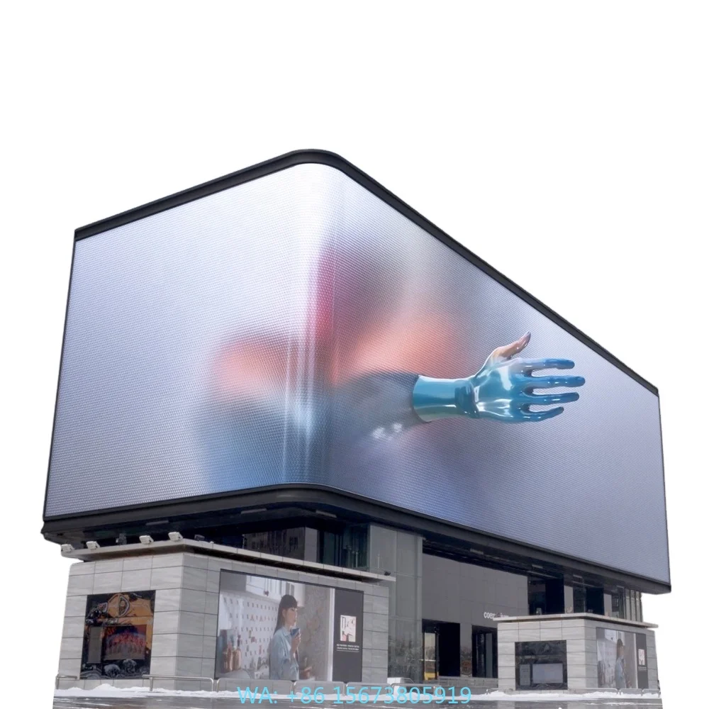 

Good Quality Naked Eye 3d Display Led Display Outdoor Naked Eye 3d Screen Building Naked Eye 3d Led Display Screen