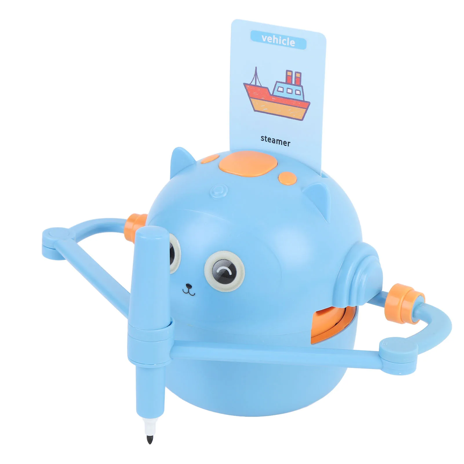 smart-drawing-robot-with-2-pens-100-cards-rechargeable-educational-interactive-painting-learning-machine-for-early-education