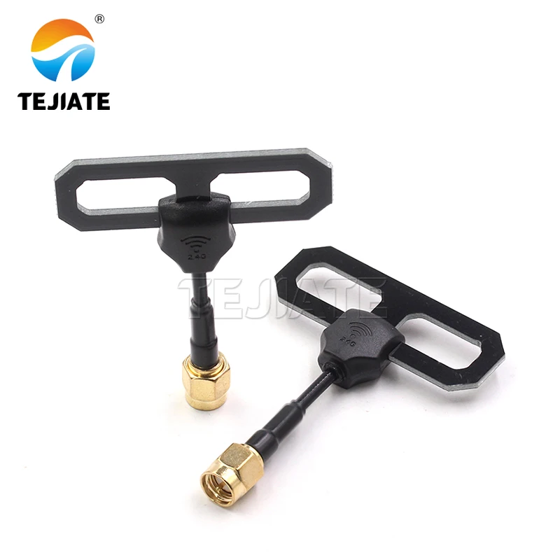 FPV Drone Data Transmission High Gain Antenna Yuanhang T-Shaped Long Distance Signal Enhancement SMA Omnidirectional Antenna