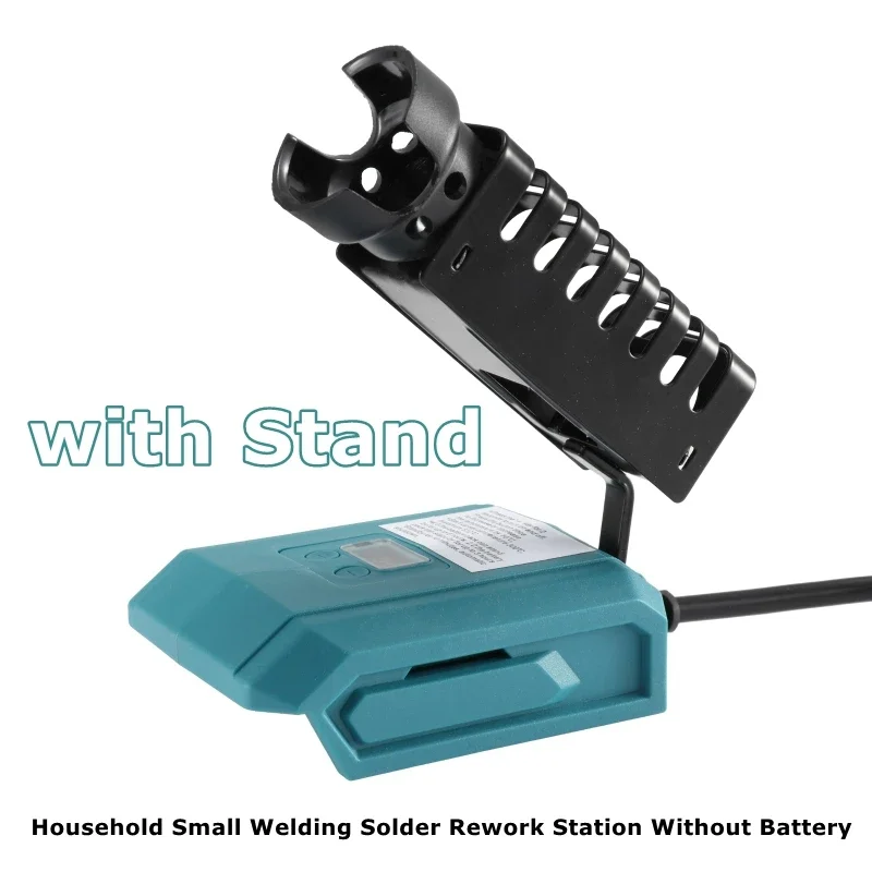 60W Wireless Electric Soldering Iron Internal Ceramic Heat 936 Tip Repair Welder Welding Solder Rework Station For Makita DeWalt