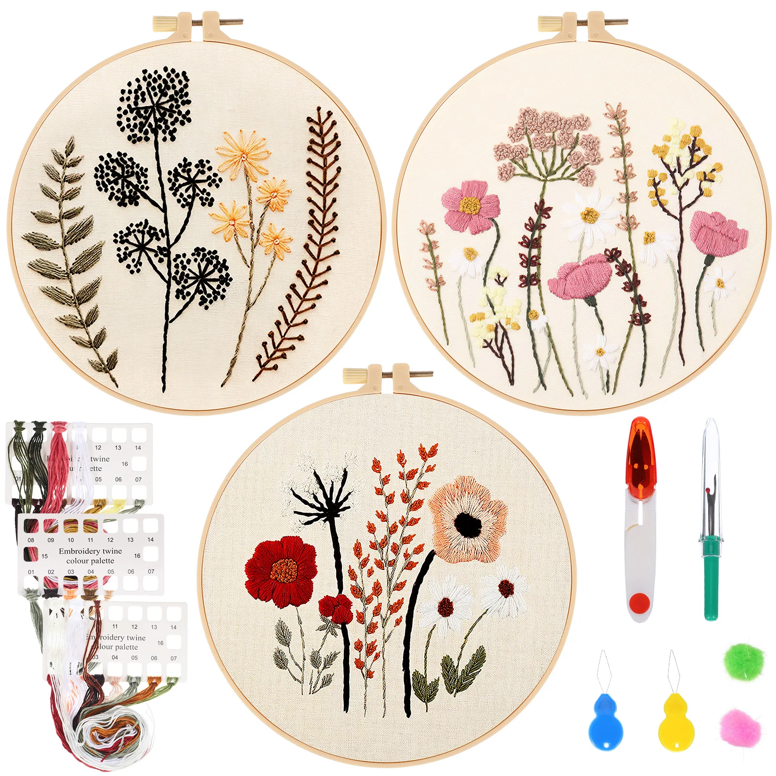 

Hand Embroidery Kit Crafts For Adults Embroidering Handcraft Tool Cross Stitch Kits DIY Child