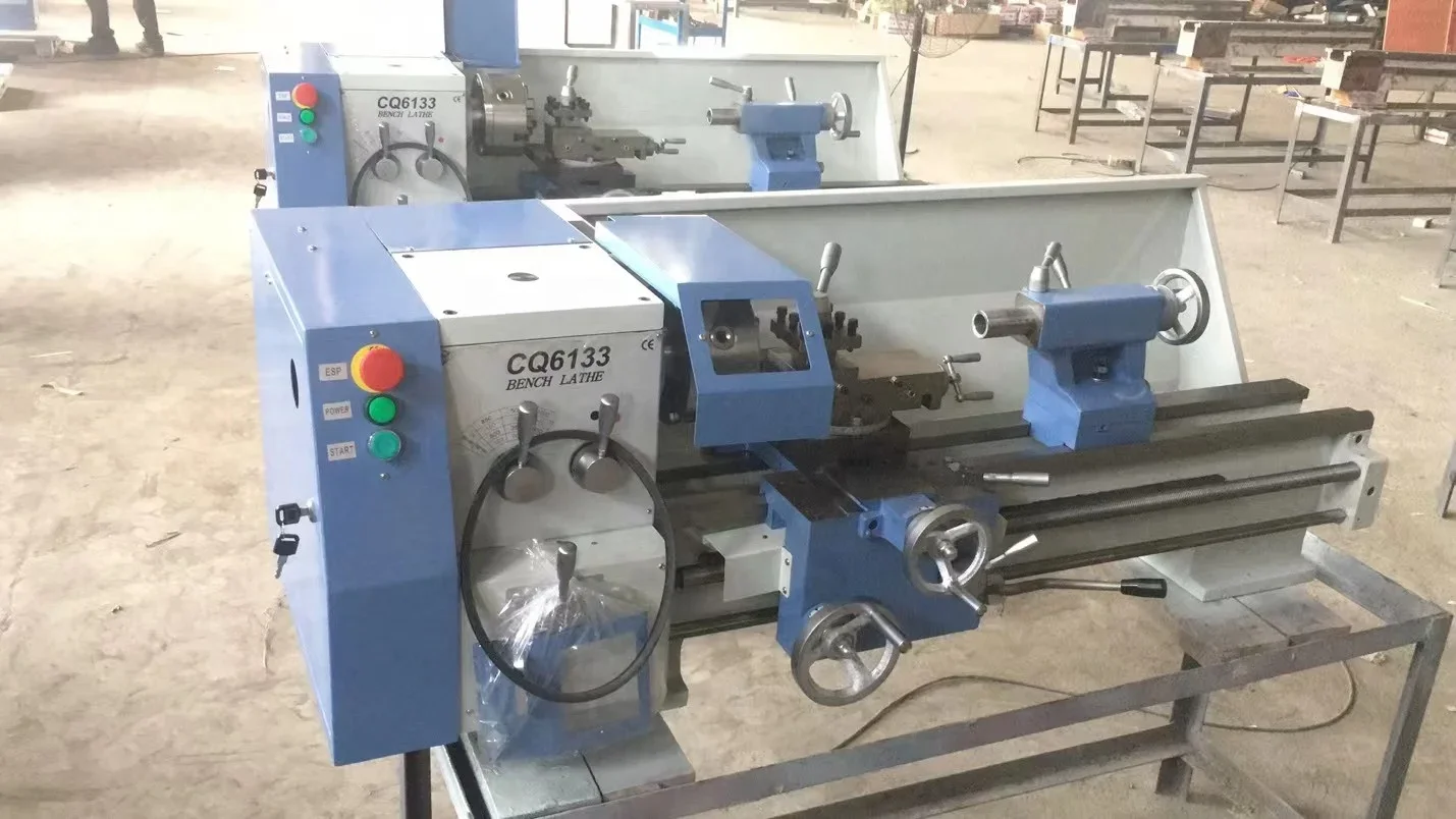 CQ6133 Industrial Grade Bench Lathe Horizontal Turning Metal Cutting Precision CE standard Lathe