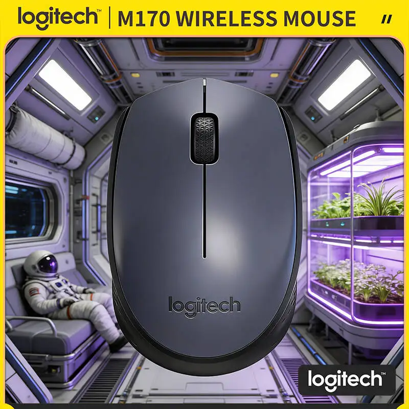 

Беспроводная оптическая мышь Logitech M170 для левшей и правшей, 12 месяцев автономной работы, дальность 10 м, 2,4 ГГц, USB-приемник Mini Receiver
