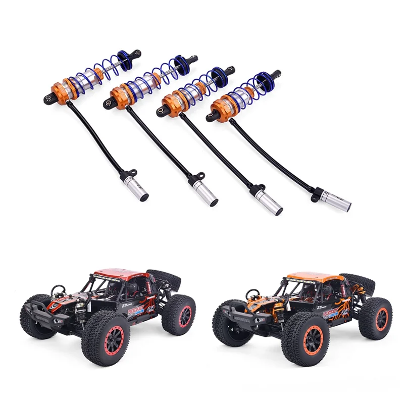 Daily 4Pcs Metal Front And Rear Shock Absorber For ZD Racing DBX-10 DBX10 1/10 RC Car Upgrade Parts Accessories - Image 5