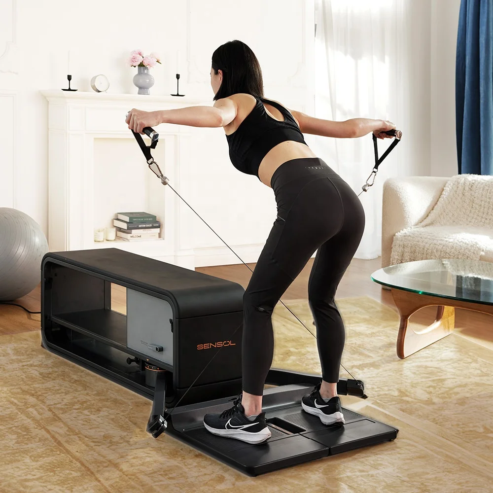 Multi Station Body Fit Gym Integrated Body Trainer Workout Machine Smart Home Gym Exercise Intelligence Fitness Tonal