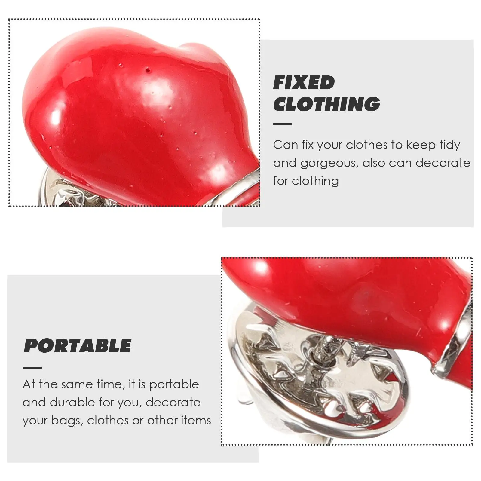 2pcs Boxing Lapel Pins for Men Fashion Brooches Badge Cartoon Add Style Clothes Bags Hats Simple Details Polished