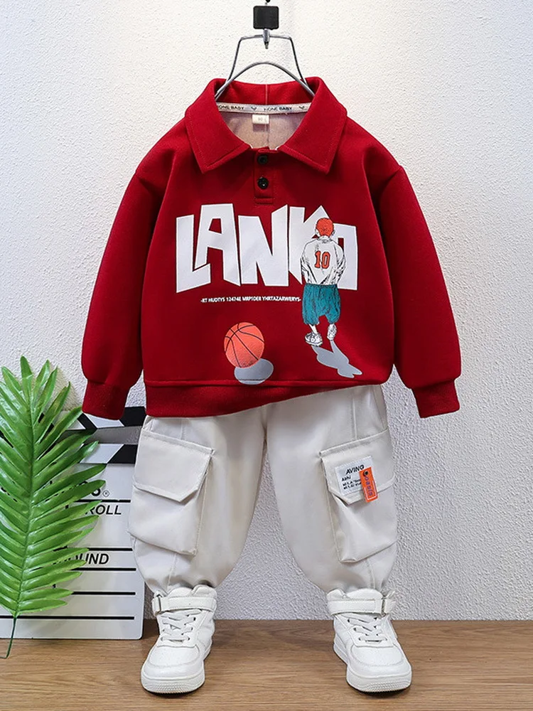 

Детская одежда, детские спортивные костюмы, костюм с героями мультфильмов для мальчиков и девочек, весенне-осенняя одежда для мальчиков, хлопковые толстовки + брюки, 2 шт./компл., От 2 до 12 лет