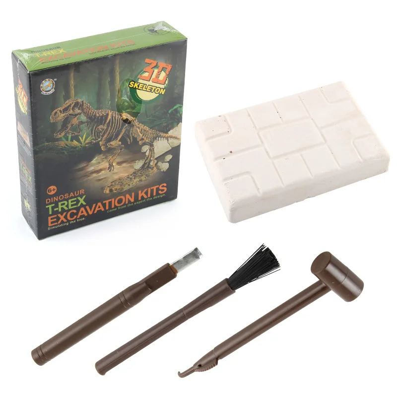 Mini Kit De Excavación De Dinosaurios – Caja Sorpresa Con Fósil Aleatorio Y Herramientas, Juguete STEM Para Niños De 6 A 12 Años, Ideal Para Regalar