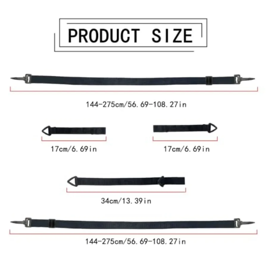 Umbrella Wind Stabilizer Straps, Fixed Strap for Large Outdoor Umbrella, Adjustable and Reusable Cantilever Parasol Wind Straps