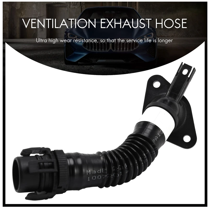 11127584128 Crankcase Vent Hose From Valve Cover For -BMW X3 F25 X4 F26 X5 E70 X6 E71 F12 F13