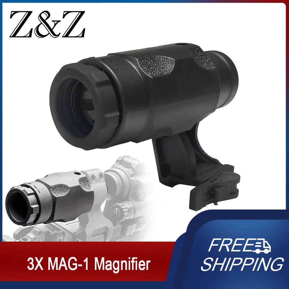 Tactical 3XMAG-1 3X Mag 3XMag Weapon Hunting Magnifier Scope with 2.26