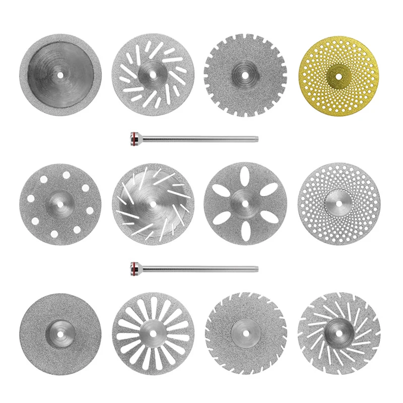 5 шт., алмазные диски для полировки стоматологической лаборатории/мешковина, диск с двухсторонним покрытием, вращающийся режущий инструмент для стоматолога для полировальной машины