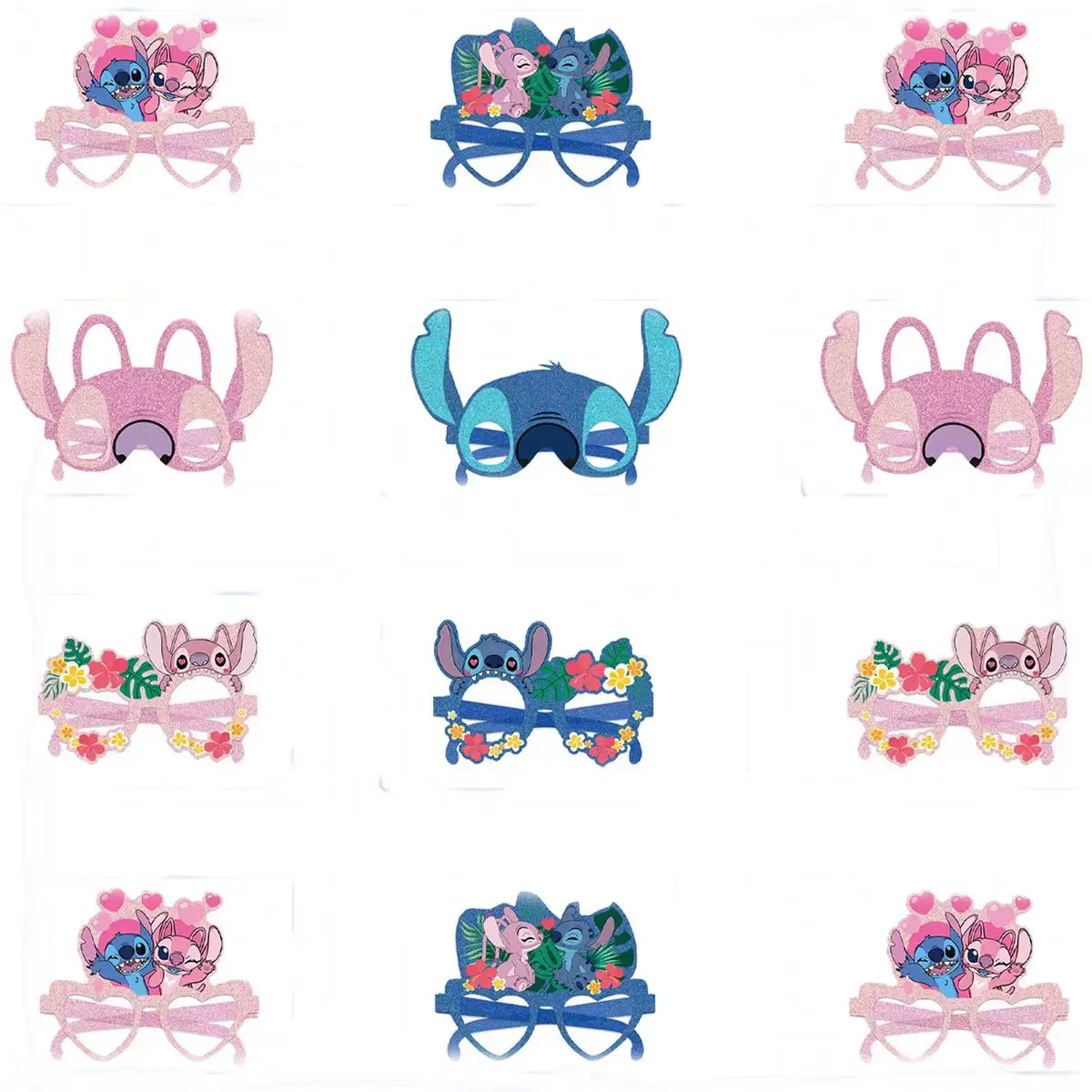 12 шт., детские очки из мультфильма «Лило Стич»