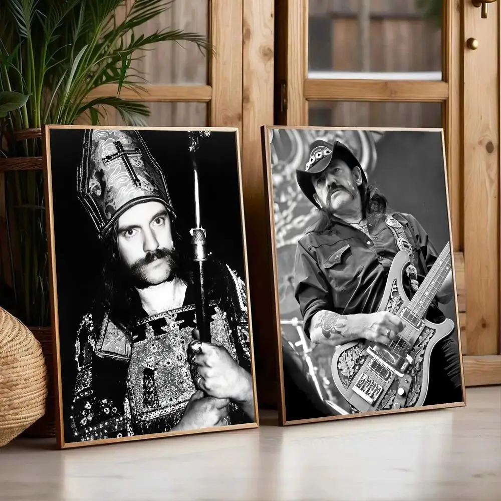 ملصق المغني L-lemmy Kilmister ملصق مثالي ذاتي اللصق لمكتب المسرح المنزلي ديكور فني جداري هدية رائعة #4