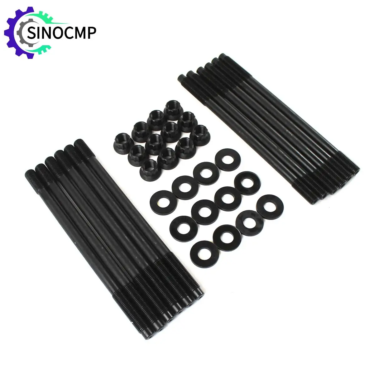 

260-4701 1 комплект шпилек головки блока цилиндров для Subaru Impreza WRX STi EJ20 EJ25, аксессуары для турбодвигателей, детали двигателя автомобиля