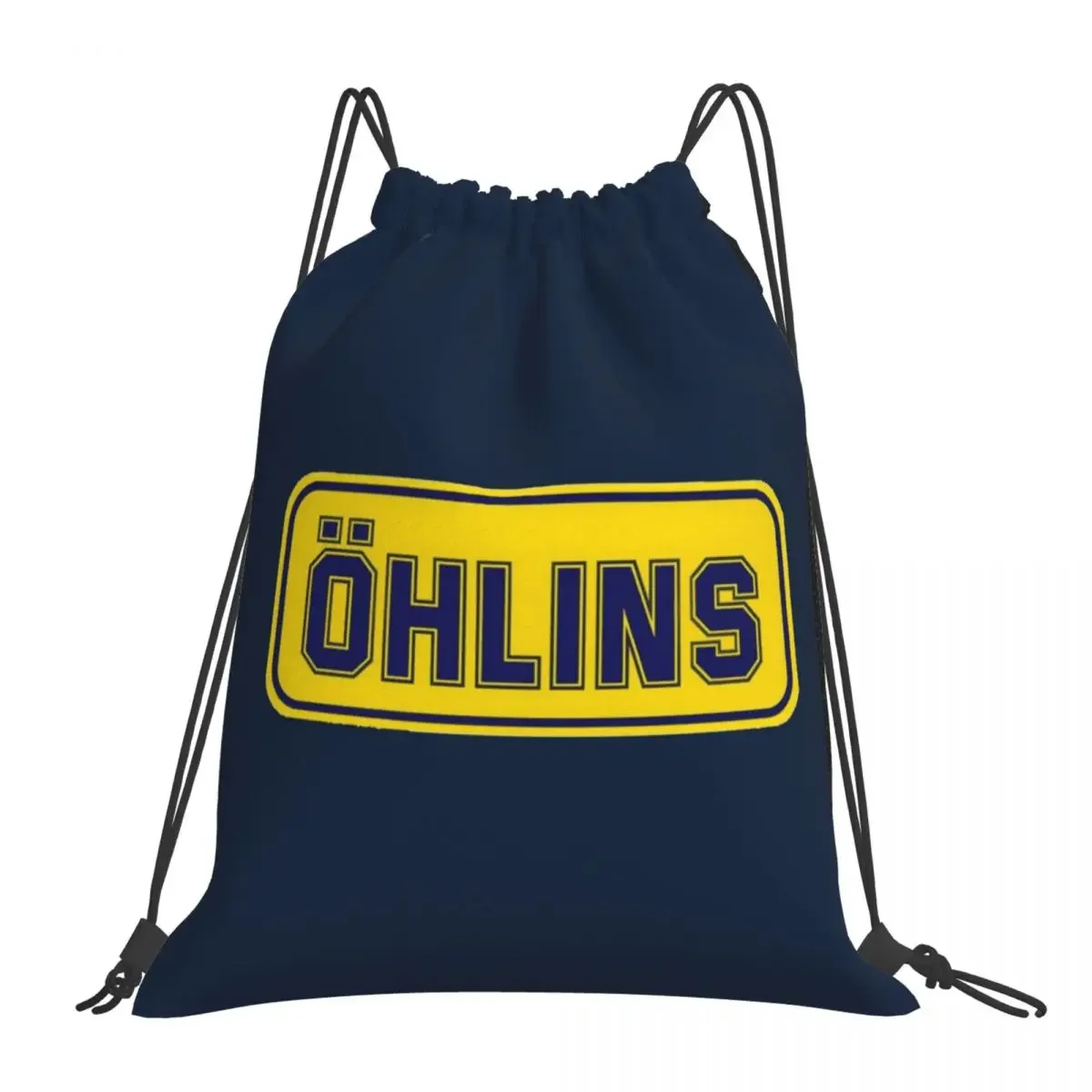 Ohlins Advance Suspension Technology Backpack Portable Drawstring Bags Drawstring Bundle Pocket Sundries Bag For Man Woman