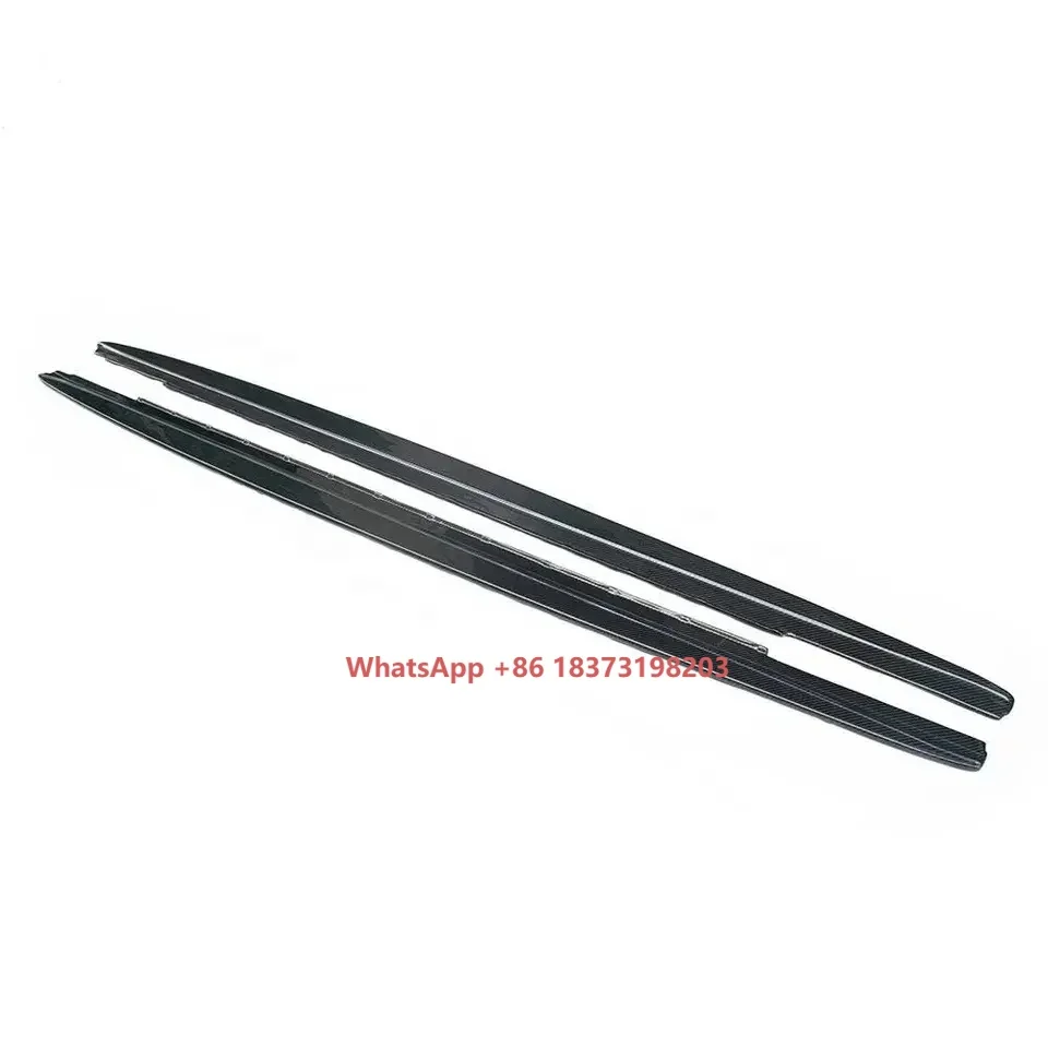 Side Skirt Serat Karbon Model MP untuk Bumper BMW Seri 5 G30 F90 M5
