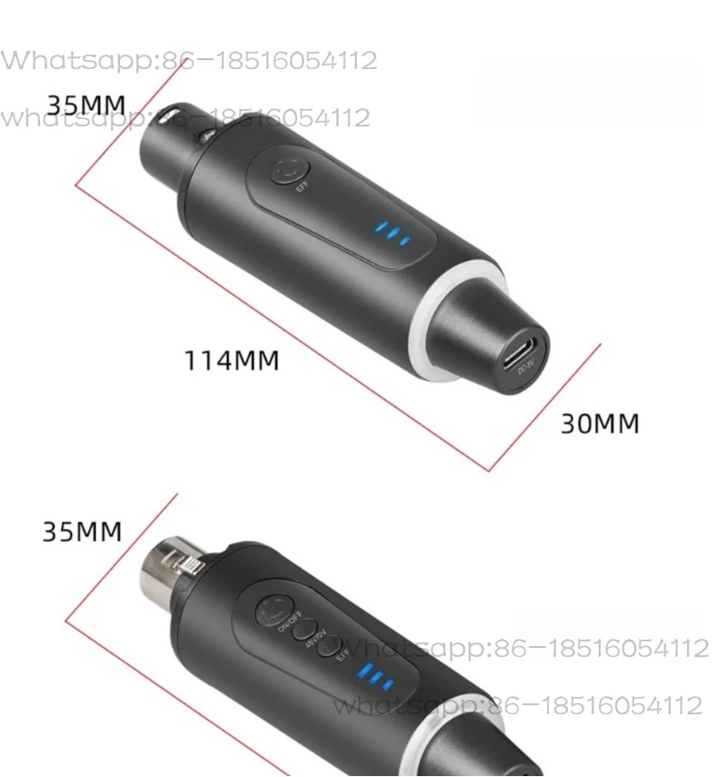 

48V Phantom Power Microphone Preamp Professional Recording Equipment for Podcast Interface