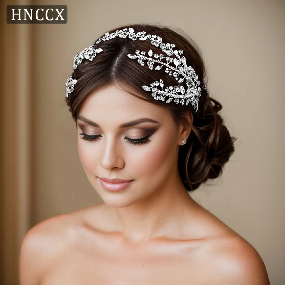 

Rhinestone Wedding Headband Bridal Headpiece Fashion Accessories Woman Banquet Jewelry Headdress Bridesmaid Gifts CP496