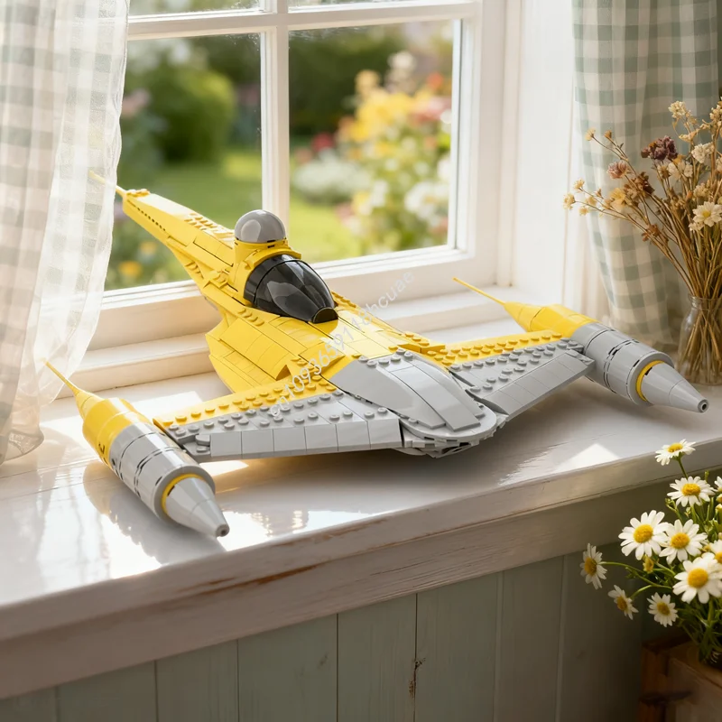 

1049 шт. MOC Custom UCS N 1 Starfighter Star Модель Строительные блоки DIY Идея Образовательные кирпичи Игрушки Дети Рождественский подарок на день рождения