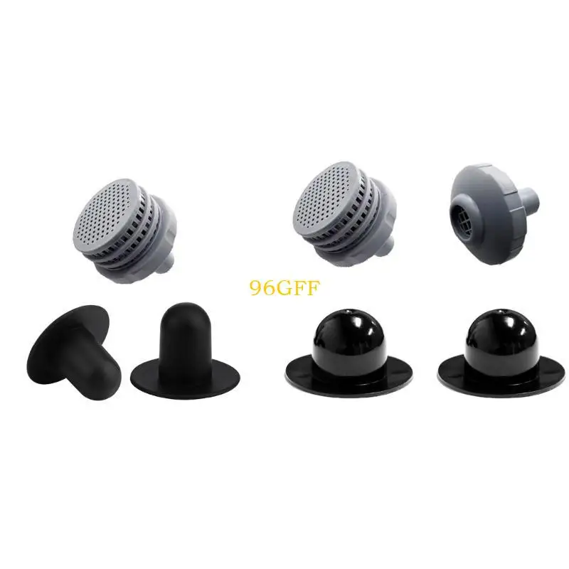 96GF Water Circulation Aboveground Pool Water JetsConnector Nozzle Strainer Hose Hole Plug Inlet Maintenance Accessories