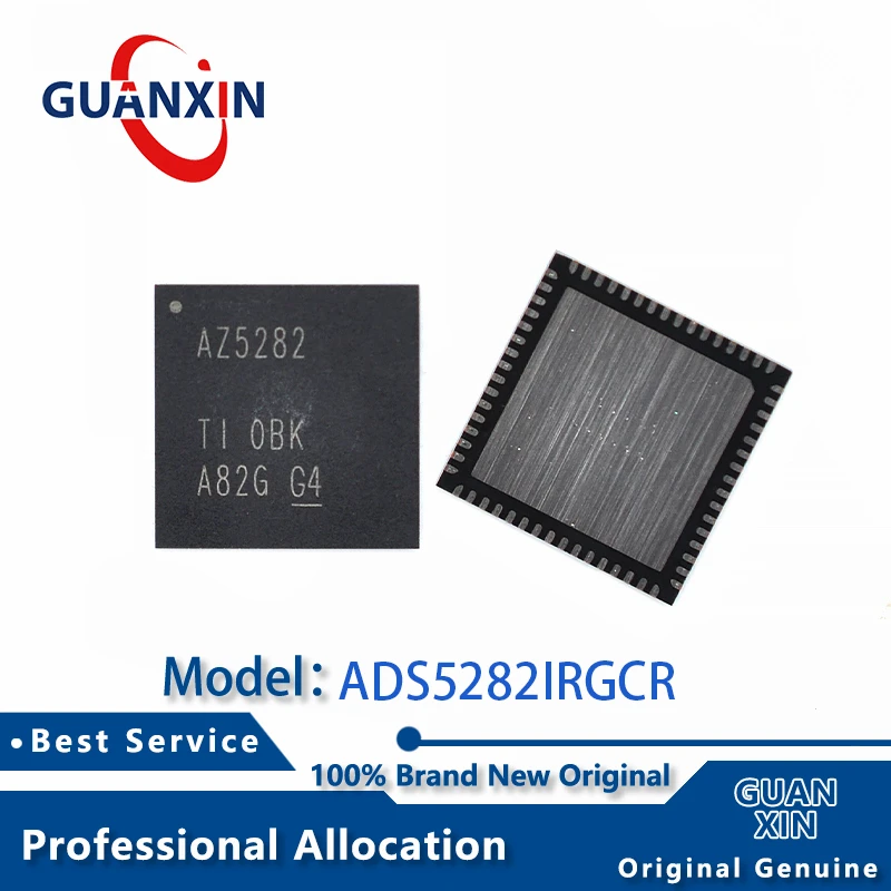 

100% новый ADS5282IRGCR ADS5282IRGCT Маркировка AZ5282 VQFN-64 ADS5282