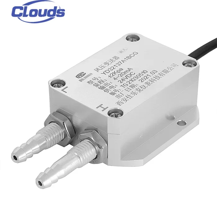 High Temperature Micro Differential Pressure Switch Mini Gauge Liquid Level RS485 air differential pressure transmitter