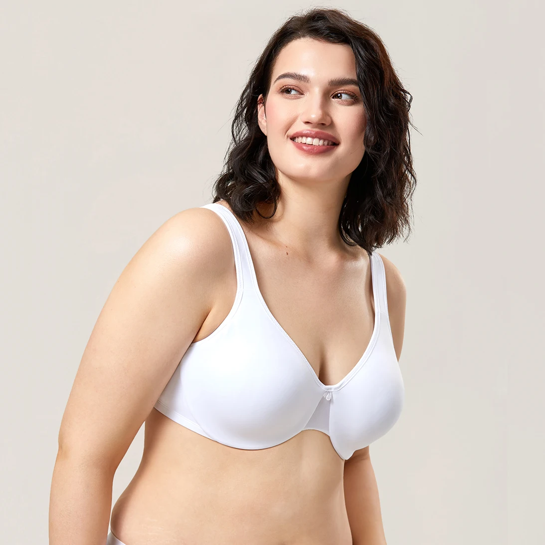 Soutien-gorge minimiseur sans couture grande taille sans armatures