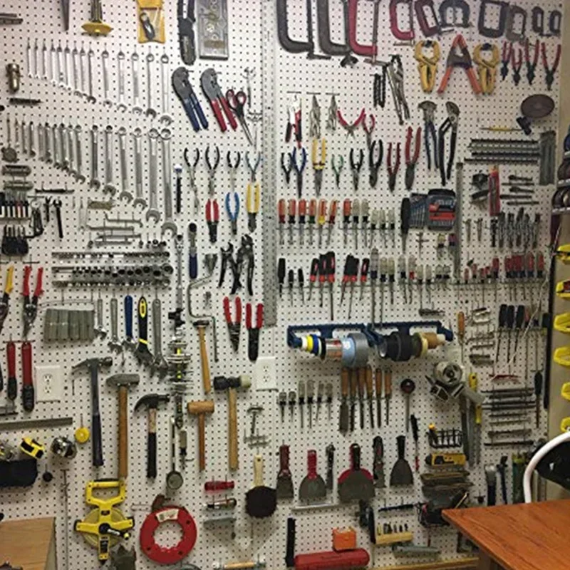 Metal Pegboard Ganchos Variedade Kit, Peg Hook, Armazenamento, Aplicações de Suspensão, Garagem, Oficina, Cozinha, 81Pcs