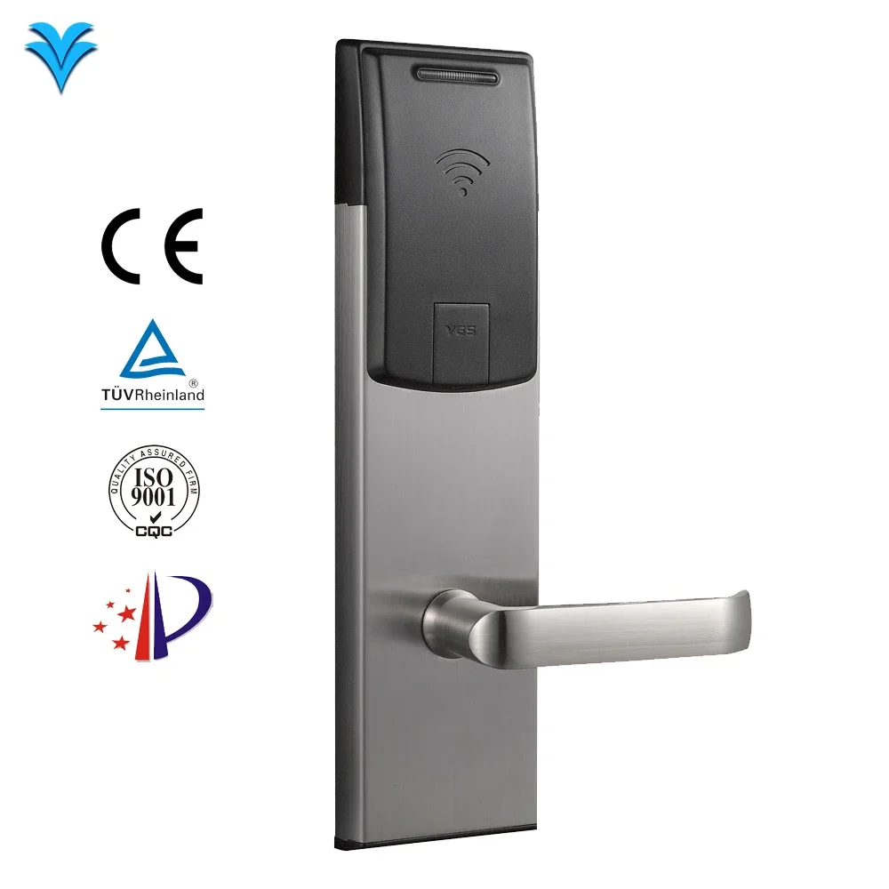 

Ygs Industrial Stainless Steel Gate Latch Rfid Lock Us Standard Smart Key Swipe Rf M1 Card Digital Rfid Hotel Door Locks System