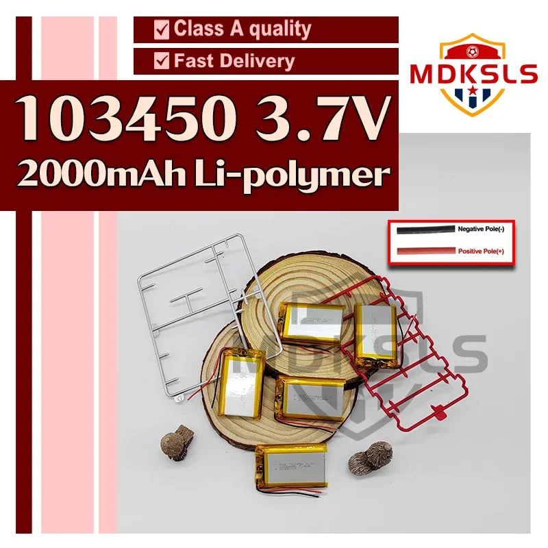 103450 New 3.7V 200… - image