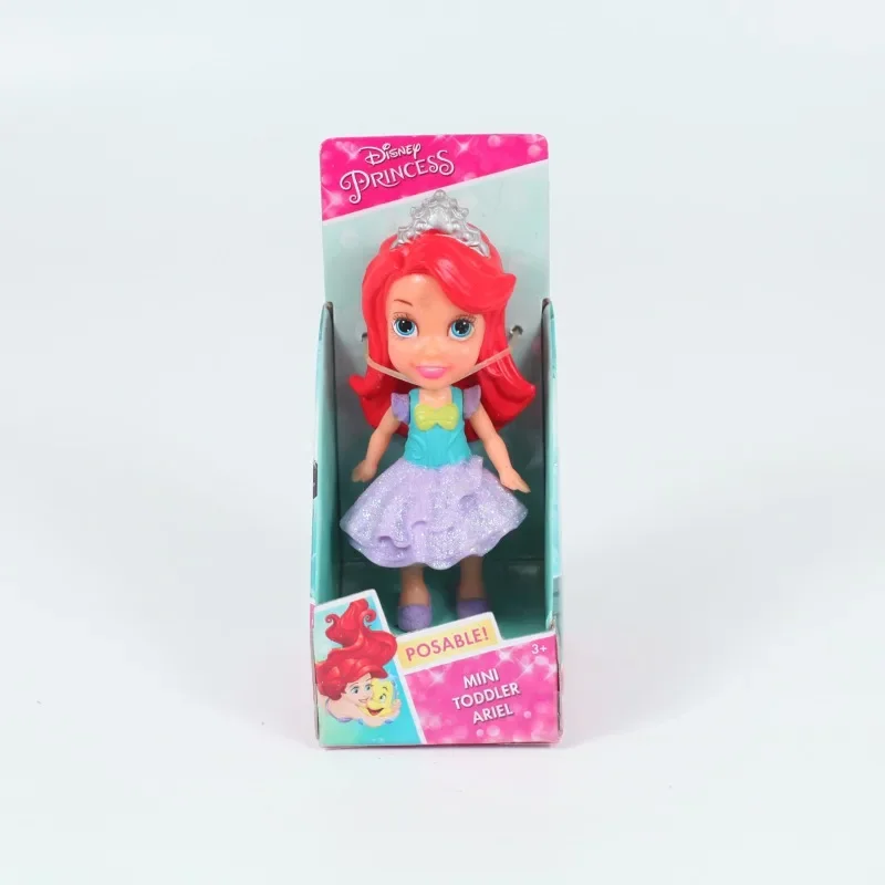 Disney Princess Figure Ariel Tiana Snow White Cinderella Aurora Belle Jasmine Pocahontas Mulan Rapunzel Merida Ornaments Toy