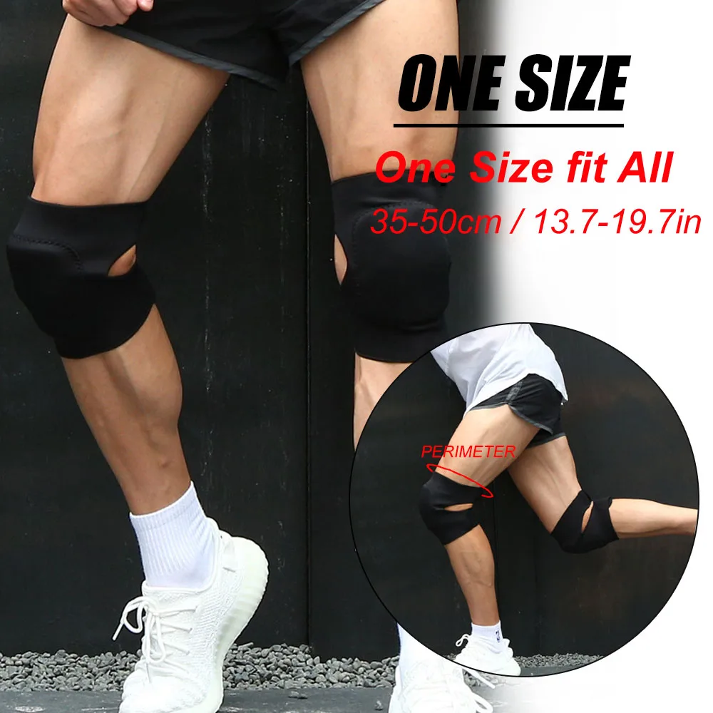 1Pair Adjustable Knee Pad Soft Sponge Knee Pads for Dancers Volleyball Pads for Tennis,Yoga,Cycling,Running,Dancing Knee Support