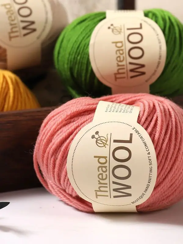 

Australian Alpaca Wool Yarn Handmade Knitted Scarf Hat Medium Thick Yarn Coat Crocheting Hooks Knitting Needles Winter Access...
