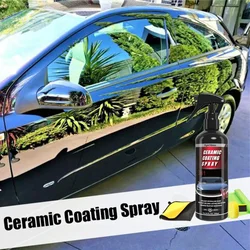 EpicShine-Spray de revêtement de voiture en céramique, liquide de verre étanche, céramique hydrophobe, peinture automatique, soins de voiture, détails rapides